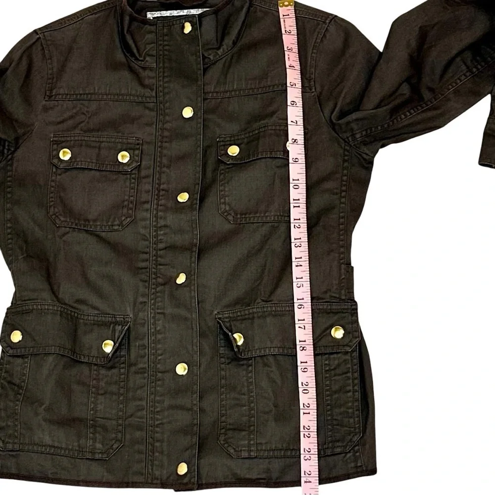 J.Crew 100% Cotton Boyfriend Field Jacket Size S - Picture 13 of 13